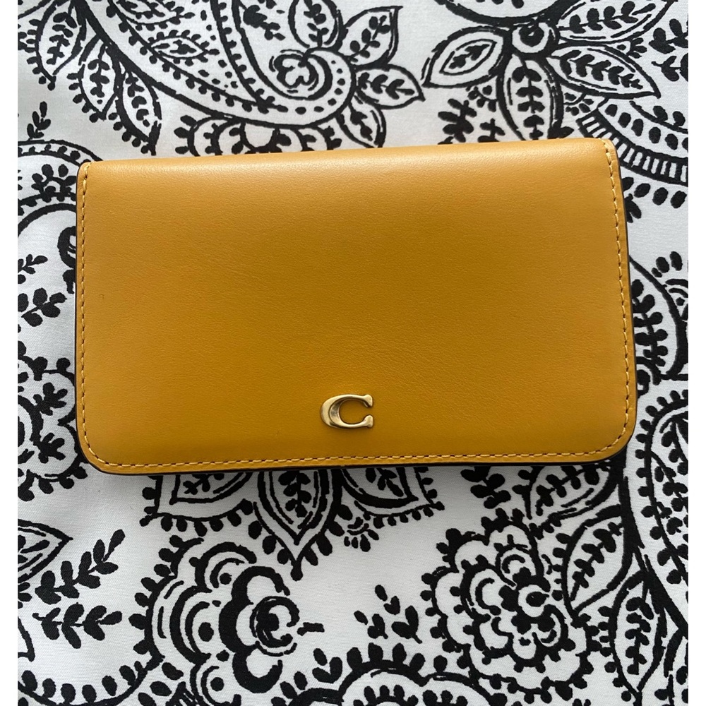 Coach compact wallet